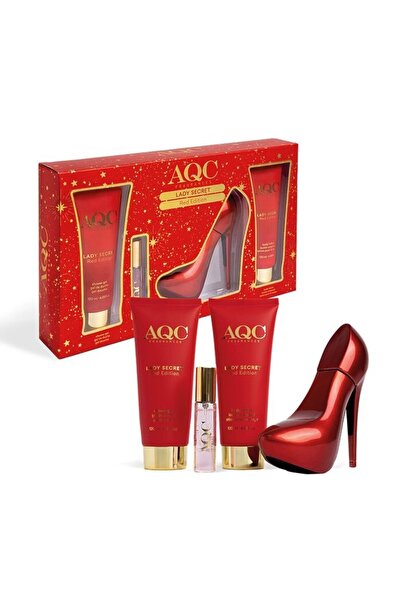 AQC Set for women with 4 products: Shower gel, 120 ml + Body lotion, 120 ml +...