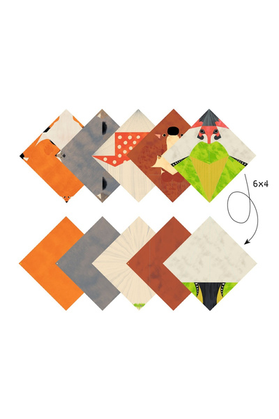 djeco Joc creativ de origami Animale de pădure