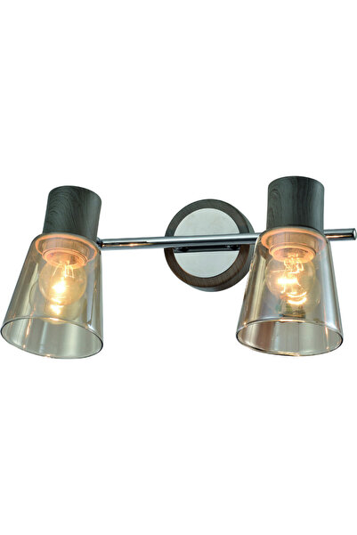 Klausen Corp de iluminat Berg LY-3500, 2xE27, gri, IP20