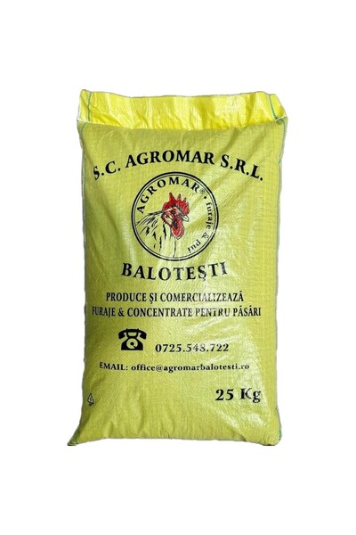 Agromar – Furaje / Nutret combinat pui crestere (> 30 zile) cu proteina 18 % ...