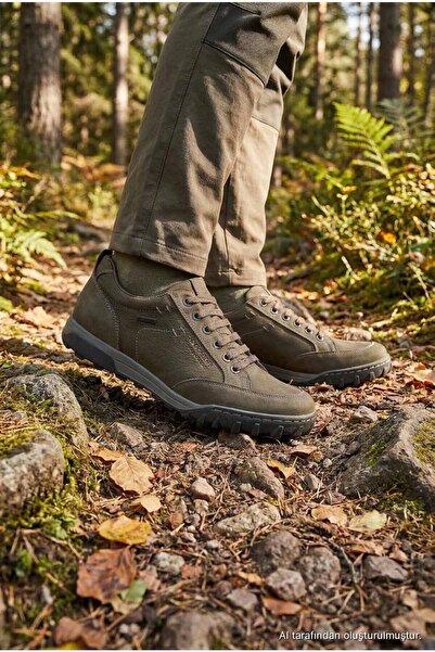 Dockers Men's Outdoor Khaki Leather Shoes Daily Comfortable Non-Slip Sole Spo...
