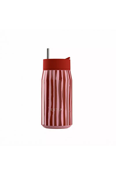 Estia Home Art Ανοξείδωτη Θερμοκούπα Lens Viva Stripe 360ml Estia
