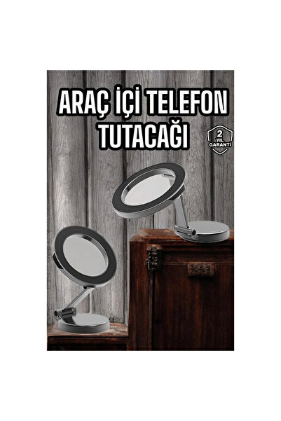 Yeni Nesil Araç İçi Mıknatıslı Telefon Tutacağı Tüm Telefonlara Uyumlu