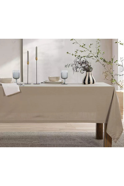 Nef Nef Homeware Μονόχρωμο Τραπεζομάντηλο Στέβιο (150Χ250) 95 - Μπεζ