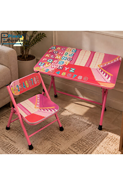 PixelsFurniture مجموعة مكتب وكرسي دراسة للأطفال من بكسل الأثاث, طاولة متعددة ...