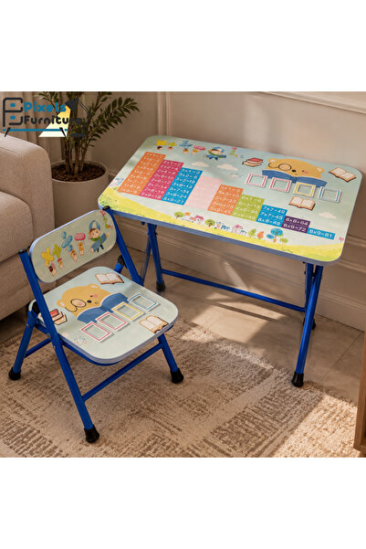 PixelsFurniture مجموعة مكتب وكرسي دراسة للأطفال من بكسل الأثاث, طاولة متعددة ...