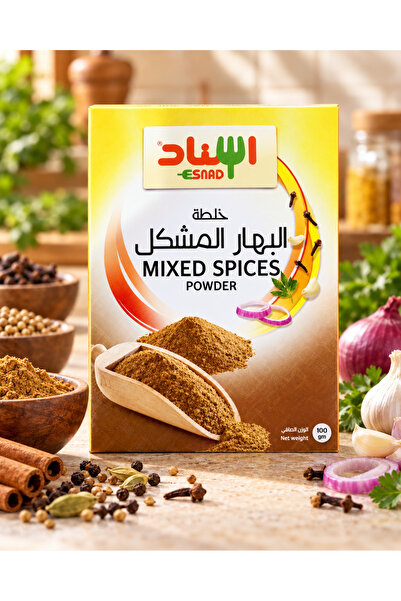 Esnad Esnad Mixed Spice Mixture 100g, Balanced Mixture
