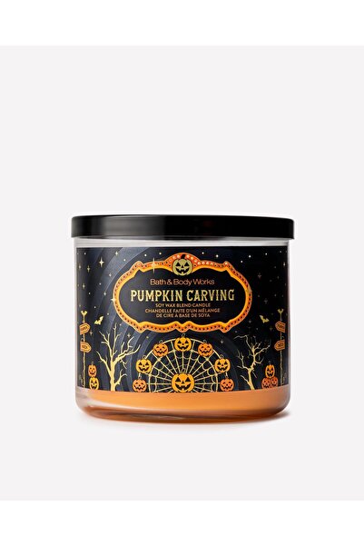Bath & Body Works Pumpkin Carving Büyük Mum