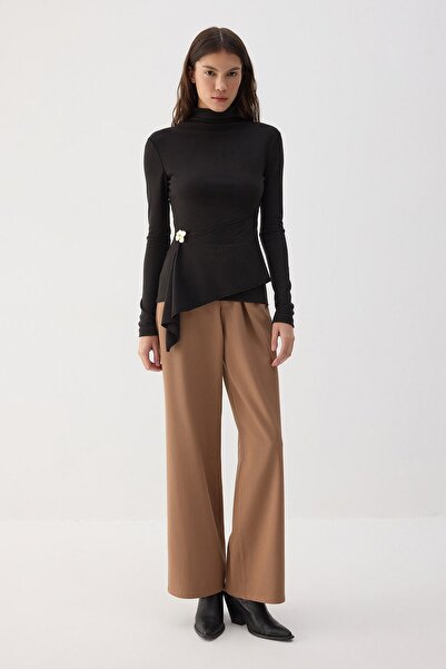 Touché Privé Tricot Blazer with Standing Collar Accessories