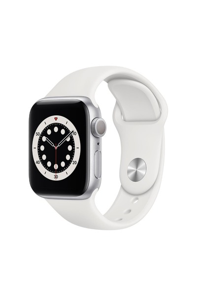 Apple Apple Watch Series 6 40mm Λουράκι Sport Λευκό