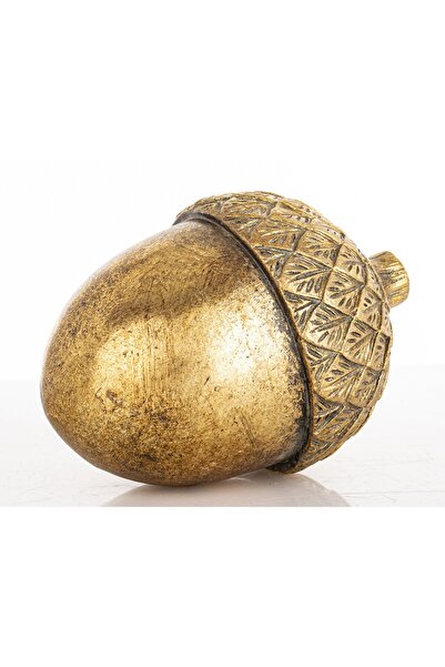 DecoDepot Decorațiune ghindă, maro/bronz, 7.5x10.5x7.5 cm