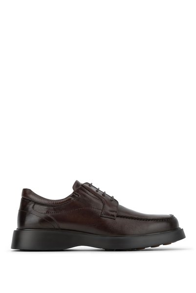 Tamer Tanca Men's Genuine Leather Brown Casual Shoes