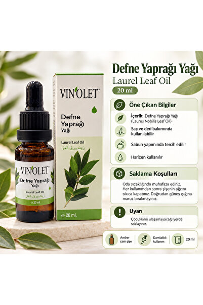 Defne Yaprağı Yağı 20 ml