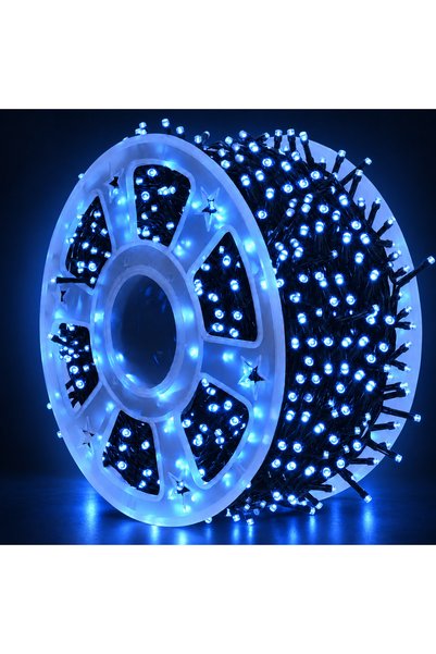 BellFyd 100 METRI - Instalație Interior - Exterior de Crăciun LED tip Rola, 8...