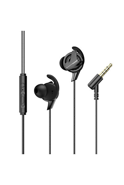 Baseus Ακουστικά Gaming Ενσύρματα Handsfree H15 Μαύρα