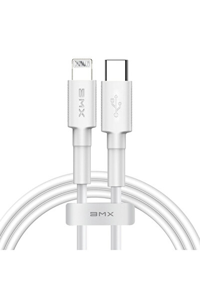 Baseus BMX MFi PD Καλώδιο Type-C σε Lightning 18W 1.2μ Λευκό