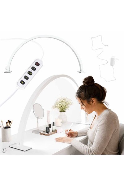 OEM Lampă de birou pentru cosmetice sau manichiură, cu LED-uri, fără umbre, d...