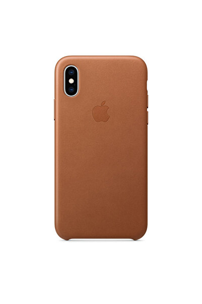 Apple Δερμάτινη Θήκη iPhone XS Καφέ