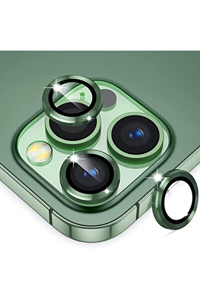 LENS SHIELD واقي عدسة الكاميرا لموديلات الآيفون المتعددة - ايفون ١٤ green