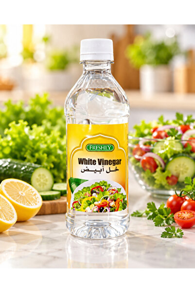 Freshly فرشلي خل أبيض، 473 جرام