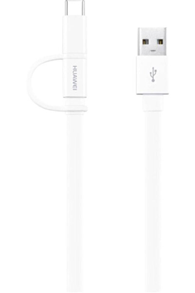Huawei Καλώδιο Type C σε USB 1,5μ & 2Α Λευκό