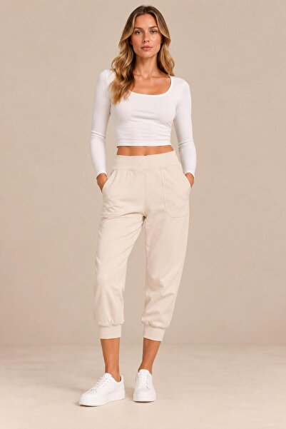 ALEXANDERGARDI High waist pocket jogger pants