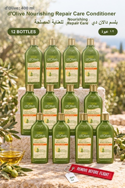 Dalan D'Olive Nourishing Repair Care Conditioner 400 ml X 12 Bottles