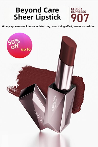 Alix Avien Beyond Care Sheer Lipstick 907 - Glossy Espresso - Intense Moistur...