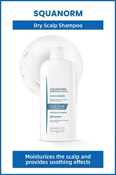 Ducray Squanorm 200ml Anti Dry Dandruff Shampoo