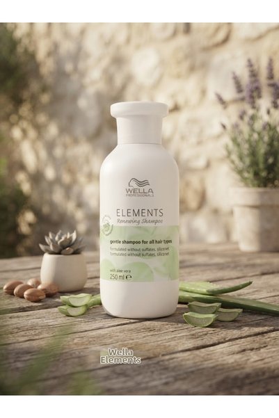 Wella Professionals ''Sulfate-Free Natural Ingredients Renewing Balancing Hair Shampoo - Sulfate Free Renewing Shampoo 250ml Tenroses