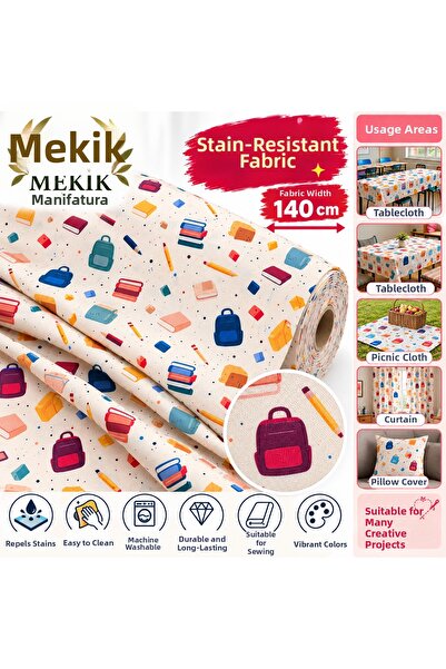 MEKİK MANİFATURA قماش راشيل بدون خياطة مغطى بسيرا (لكل متر)