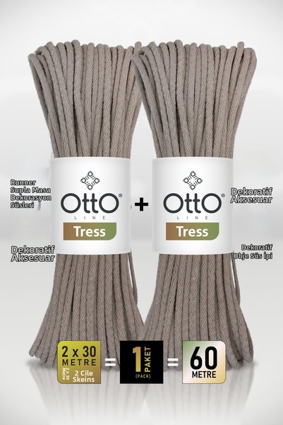 OTTO LINE TRESS • Βιζόν (5061) • Συσκευασία 2 τεμαχίων × 30 μ / 500 γρ • 6 χι...