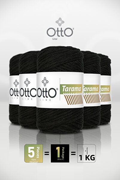 OTTO LINE TARAMA • Μαύρο (3010) • Συσκευασία 5 τεμαχίων × 200 γρ / 60 μ • 3 χ...