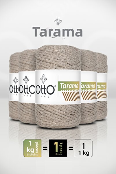 OTTO LINE TARAMA • Πέτρα (3065) • Συσκευασία 5 τεμαχίων × 200 γρ / 60 μ • 3 χ...