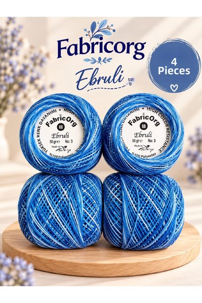 fabricorg Cotton Like Ebruli Punch - Bracelet - Bandana - Runner Knitting and...
