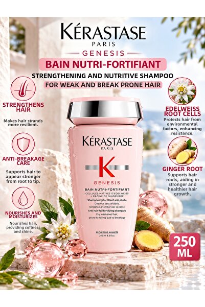 Kerastase Genesis Bain Nutri-Fortifiant Shampoo That Nourishes and Strengthen...