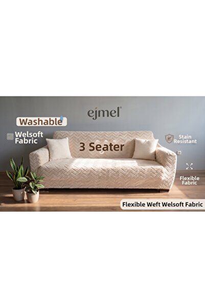 ARİFE HOME WELSOFT υφασμάτινο κάλυμμα καναπέ Εύκαμπτο κάλυμμα καθίσματος που ...