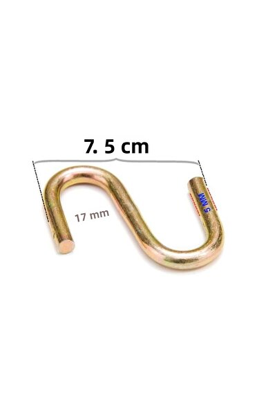 k karaaliler 7.5cm Extra Thick Kitchen Hook S Hook Wire Board Hook Metal Hook...
