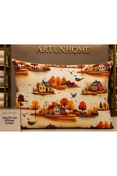 ARTUNHOME غطاء وسادة 5D Son Spring مقاس 50x70 سم - 100% قطن، غطاء فردي ناعم و...