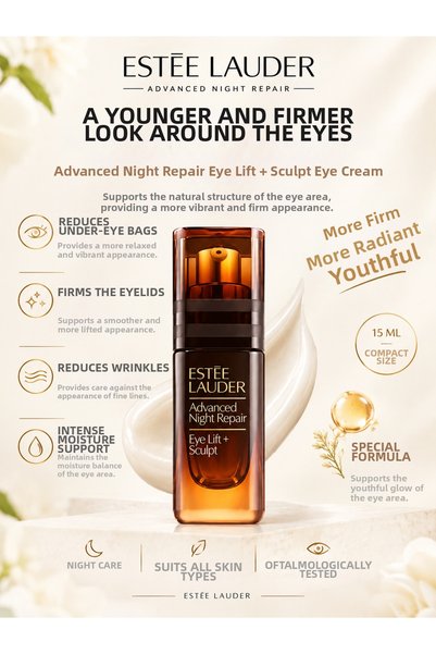 Estee Lauder Eye Lift + Sculpt Firming and Moisturizing Care Eye Contour Crea...