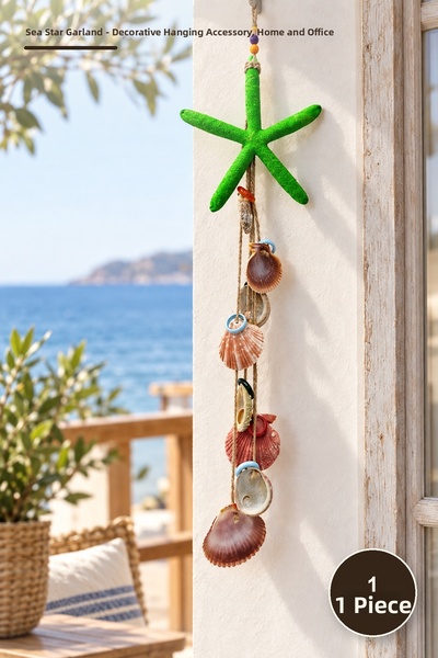 Yenilig 1 Piece Starfish Pendulum – Decorative Hanging Accessory, Home and Of...