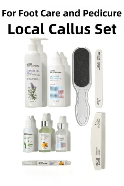 MOMO professional Local Callus Removal Set for Foot Care and Pedicure