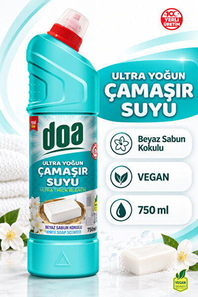 Doa Ultra Yoğun Çamaşır Suyu Kar Çiçeği 750 ML