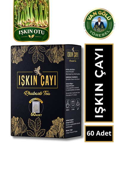 Işkın Çayı Doğal Fermantasyon 60 Adet Süzen Poşet