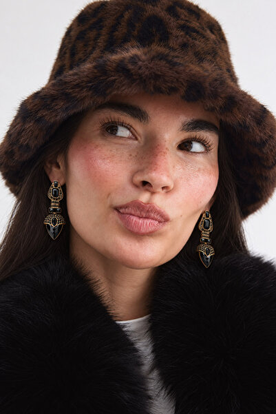 New Obsessions Siyah Vintage Soul Kadın küpe