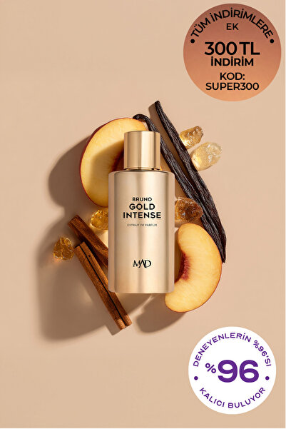 Mad Parfüm Mad Bruno Gold Intense 100 ml Erkek Parfüm | Meyveli . Karanfil . ...