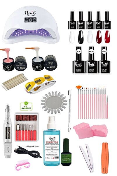 Nail Master Protez Tırnak Kalıcı Oje Full Set