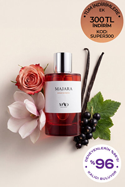 Mad Parfüm Mad Majara 100 ml Unisex Parfüm | Çiçeksi . Vanilya . Cezbedici