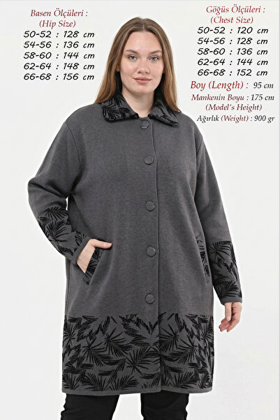Laden Knitwear Plus Size Women's Wool Warm Thick Steel Knit Winter Soft Mom C...