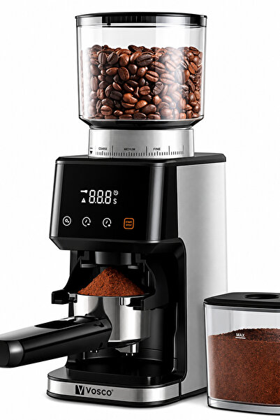 Dijital Espresso Öğütücü Ve Kahve Değirmeni – Ayarlanabilir Dozaj Ve Öğütme Seçenekleri
